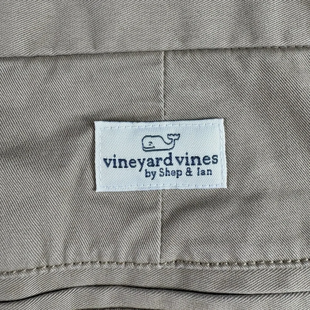Vineyard Vines Shorts Men 40 Khaki Chino‎ Preppy Coastal Golf Resort Nautical